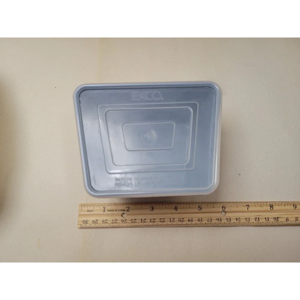 VNT Lot Food Storage Rubbermaid EasyFind Servin'Saver #2 Square Ekco Storemates